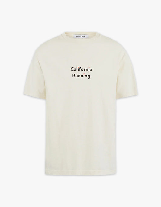 California Cotton Tee - Wave Runner Vintage White