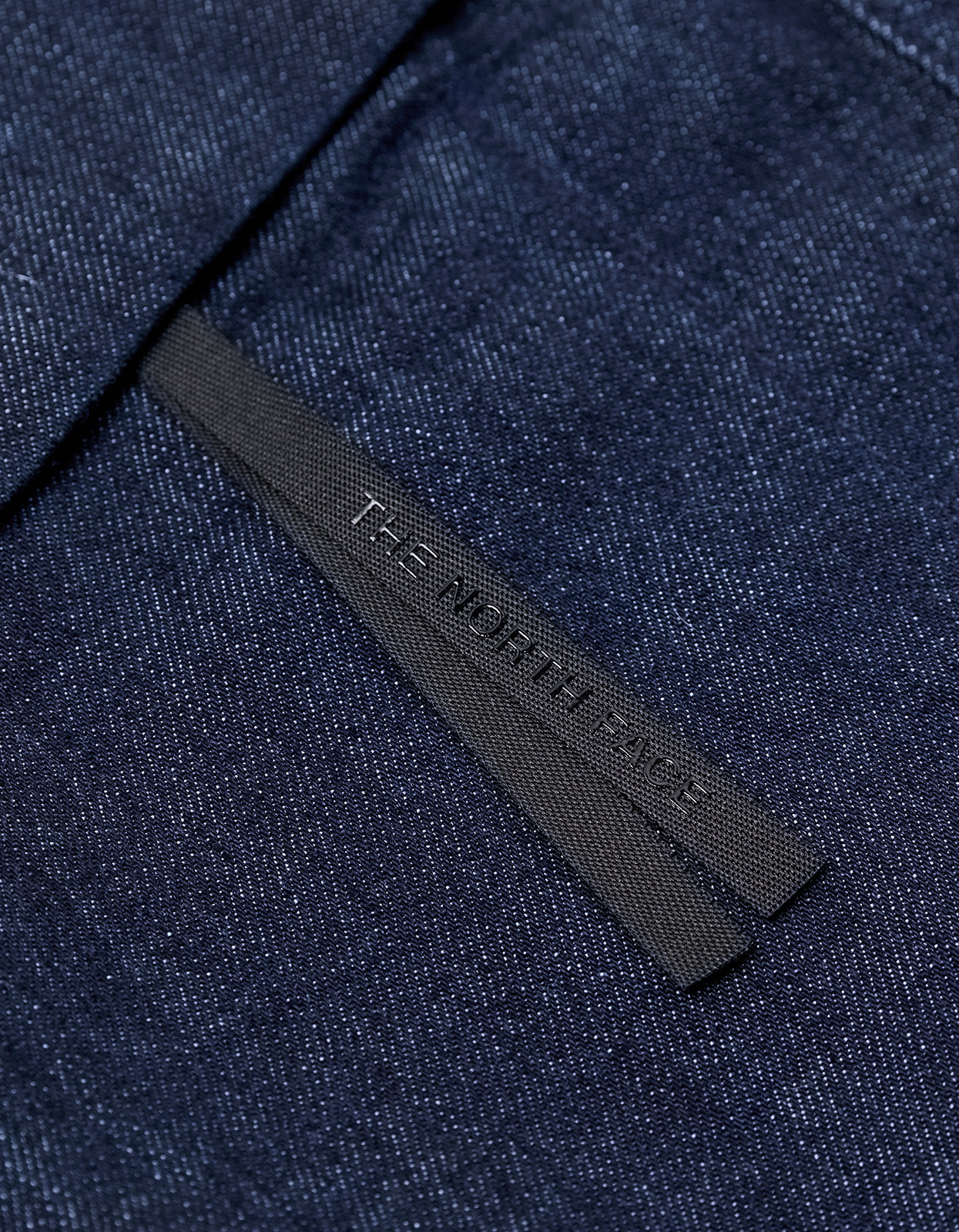 W A-Line Denim Jacket Cordura - Dark Indigo Denim Wash-Tnf Black