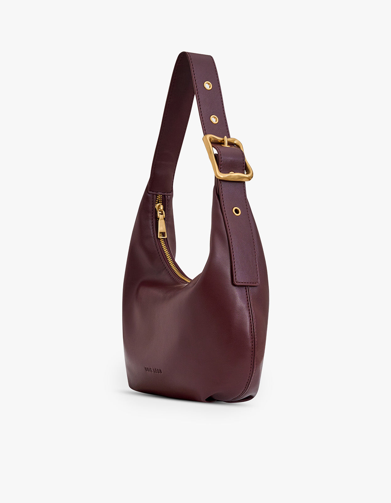 Everyday Croissant Bag - Bordeaux