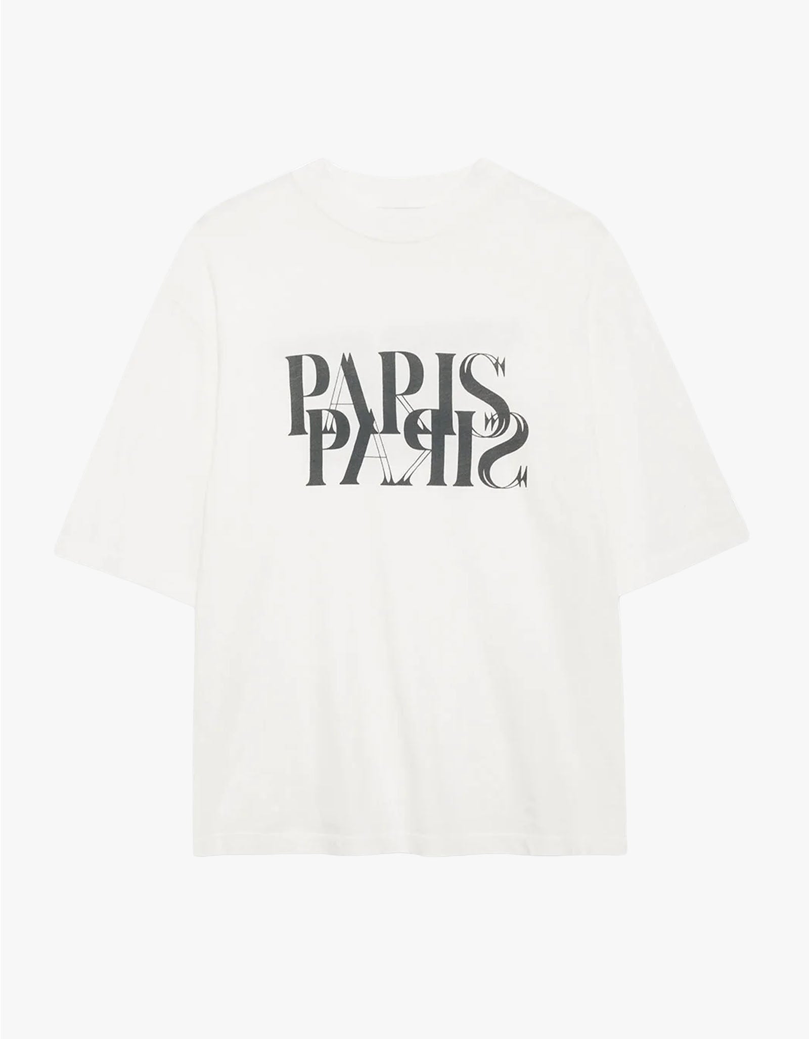 Superette Avi Tee Paris Ivory