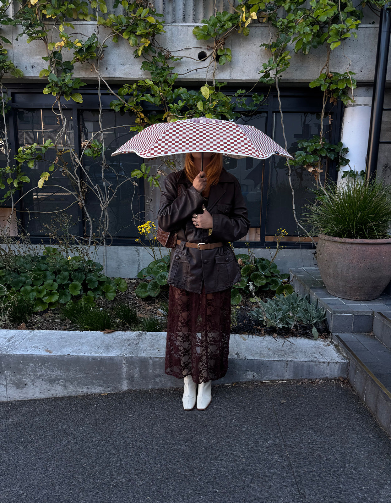 Blunt Metro Umbrella - Clay Check