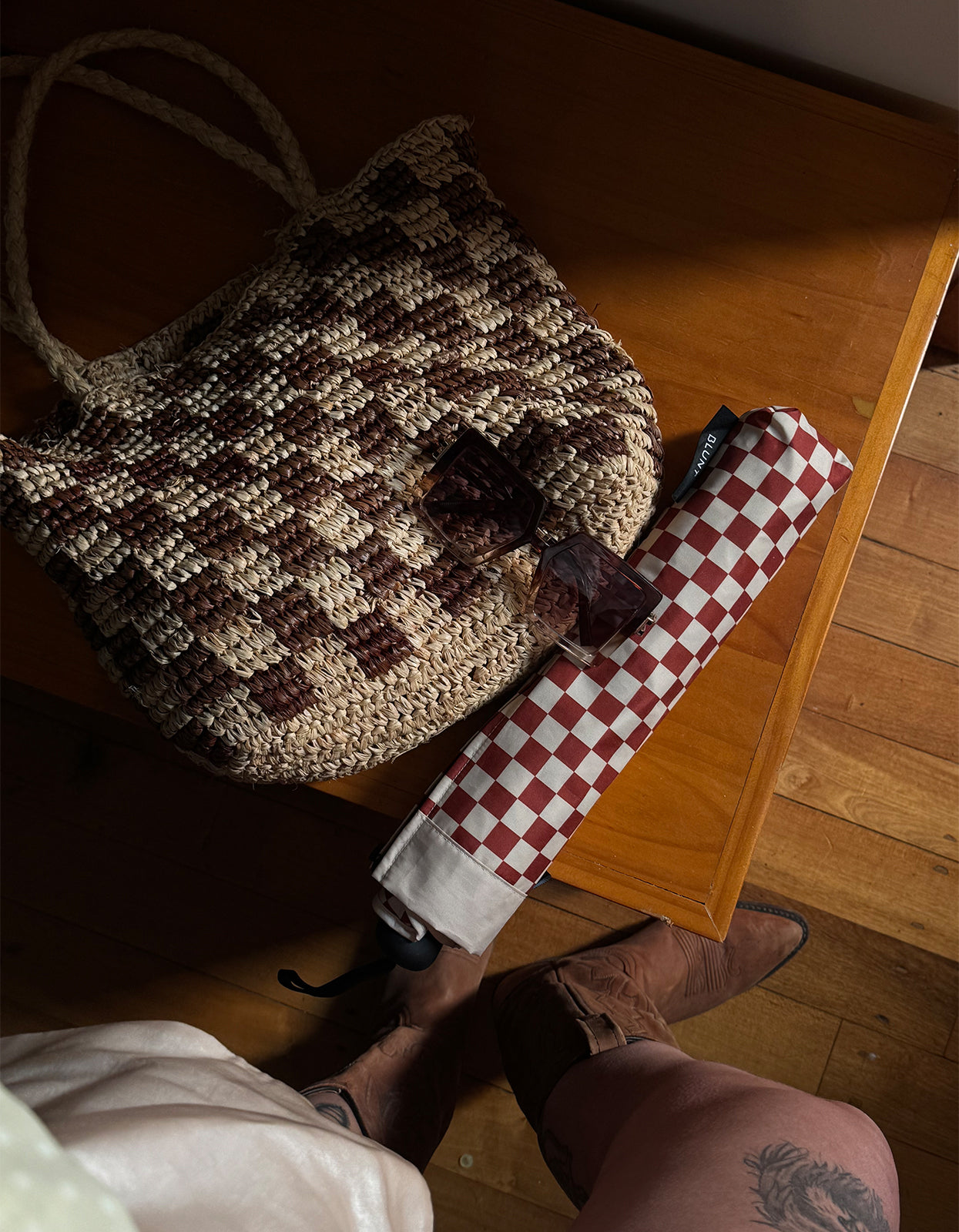 Blunt Metro Umbrella - Clay Check