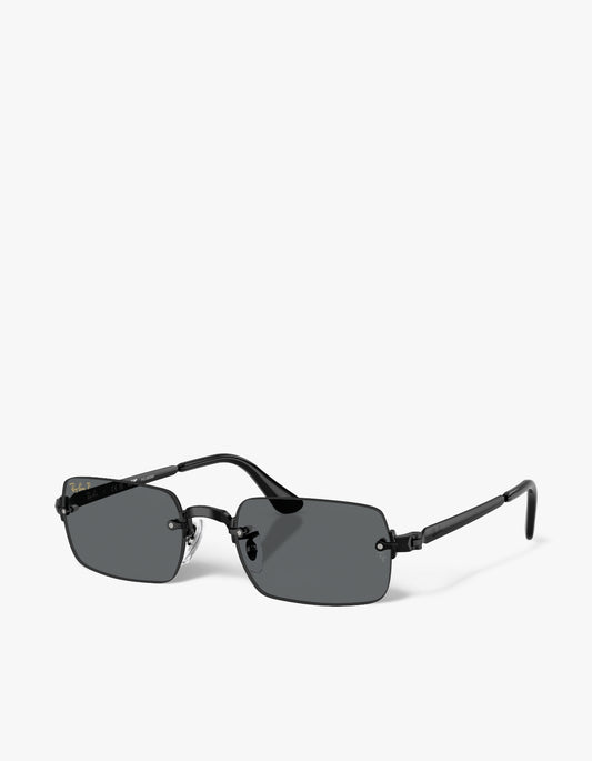0RB3928 Sunglasses - Black/Dark Grey Polarized