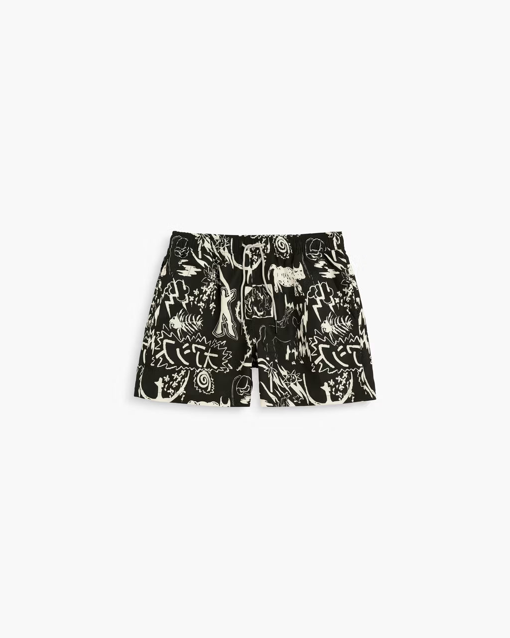 Gensou Swim Shorts - Black