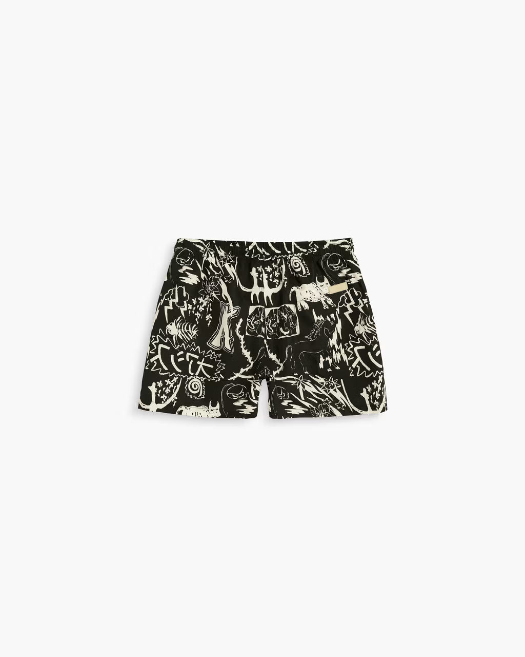 Gensou Swim Shorts - Black