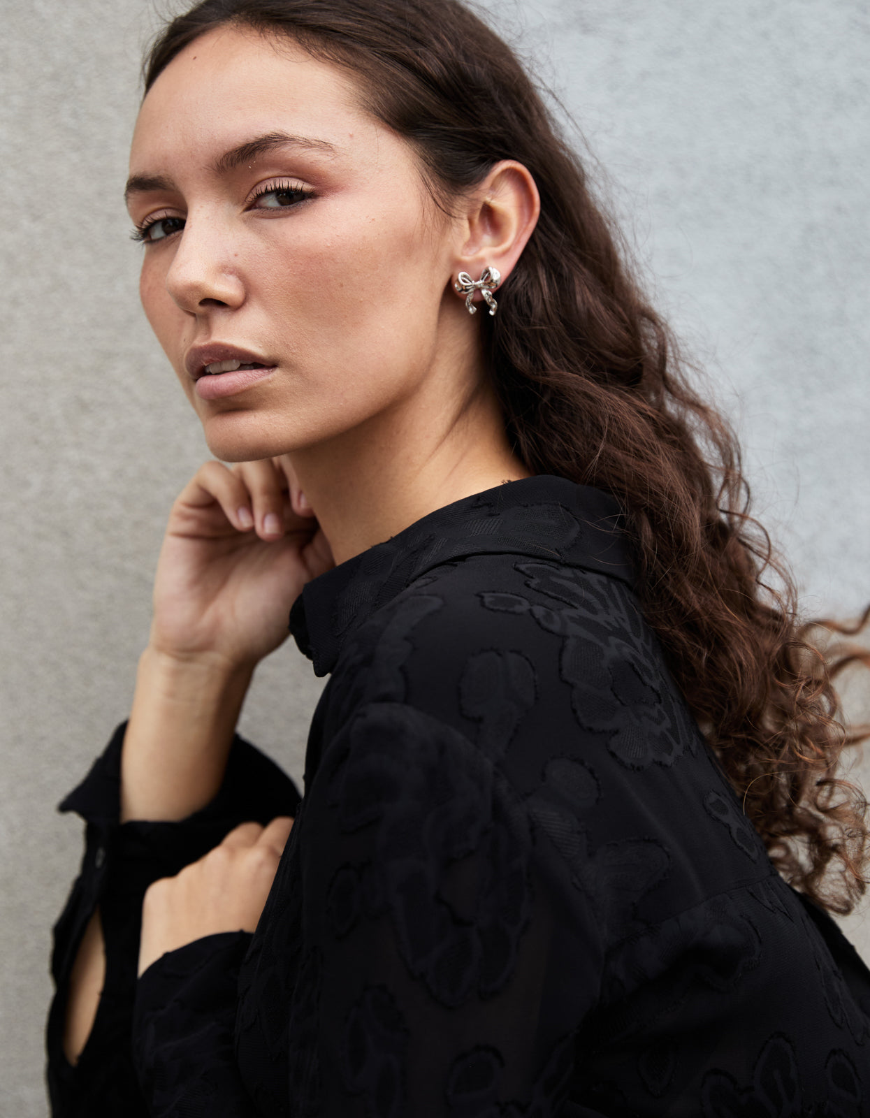 Sophia Silver Bows - Silver Plated