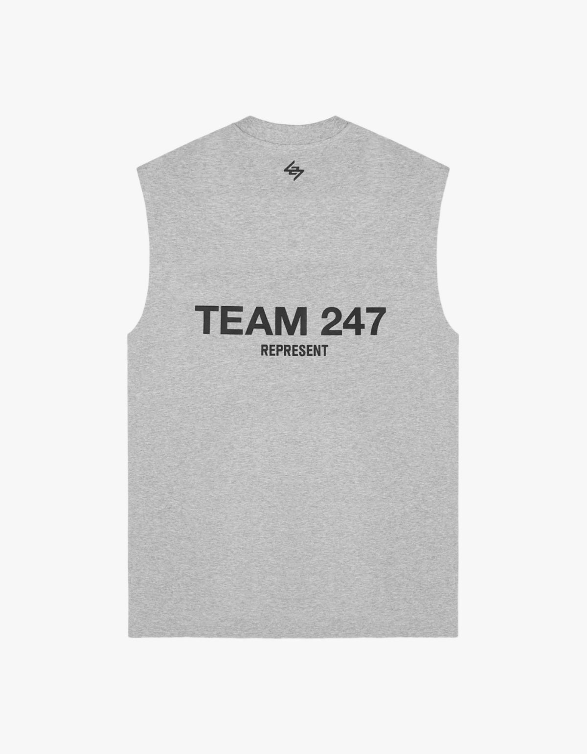 247 Team Oversized Tank - Ash Grey