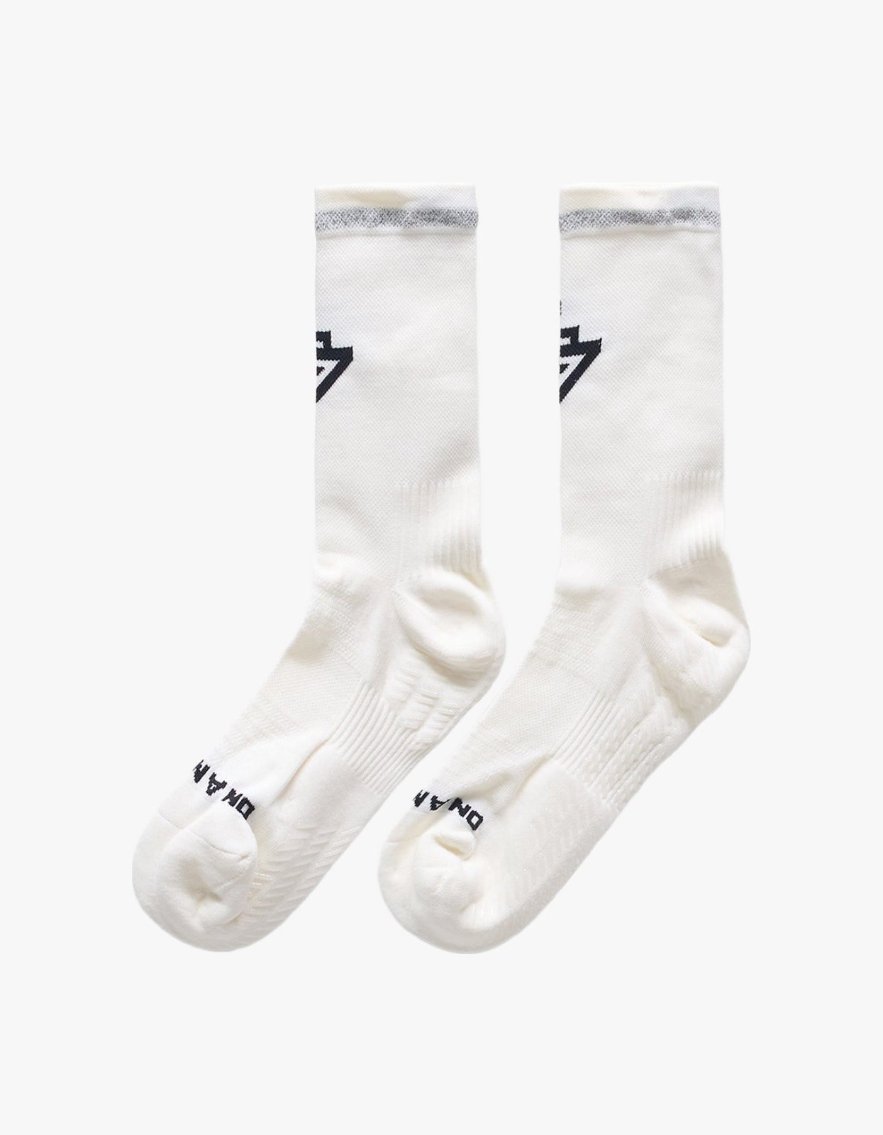 247 Reflex Run Socks - Flat White
