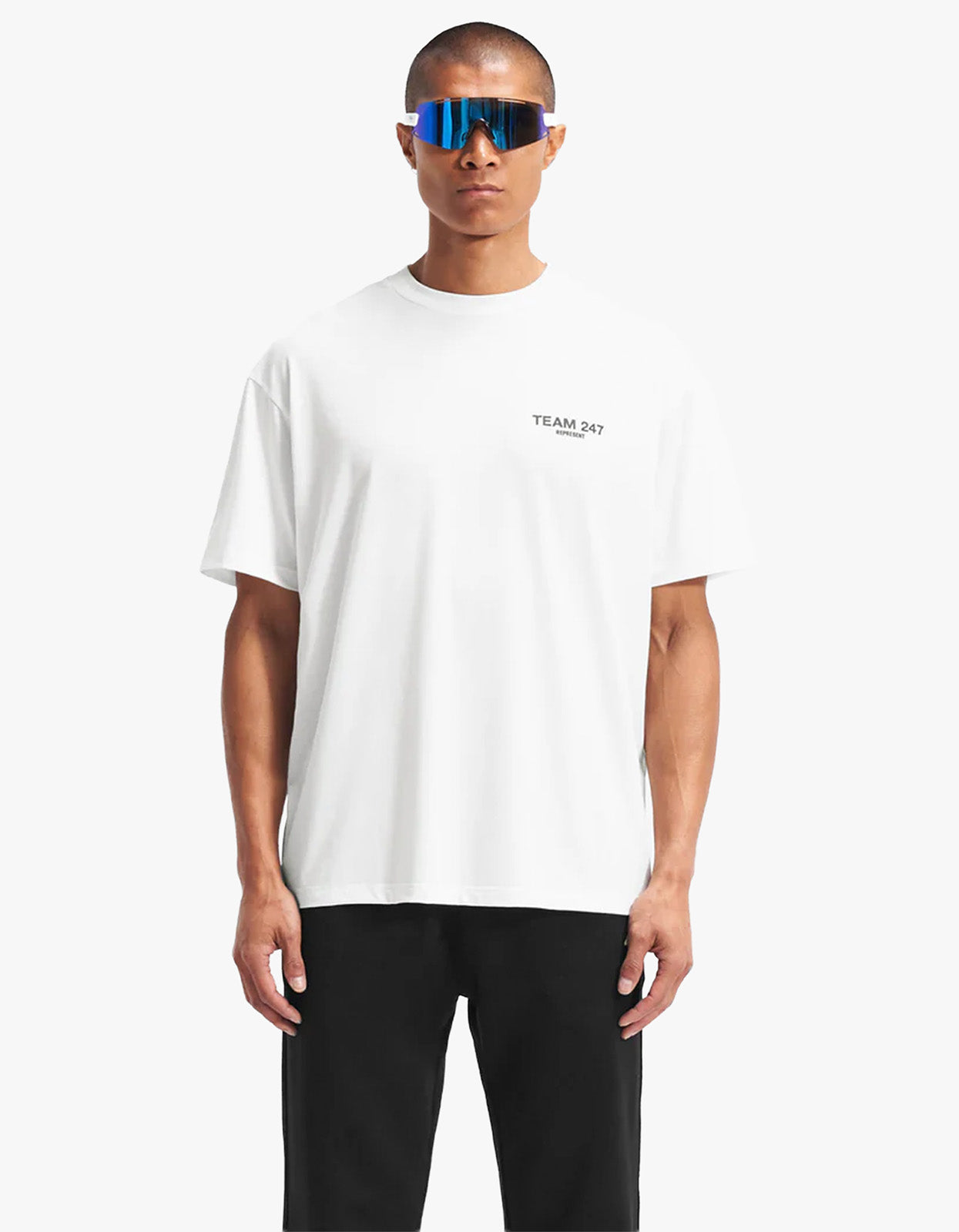 Team 247 Oversized T Shirt - Flat White