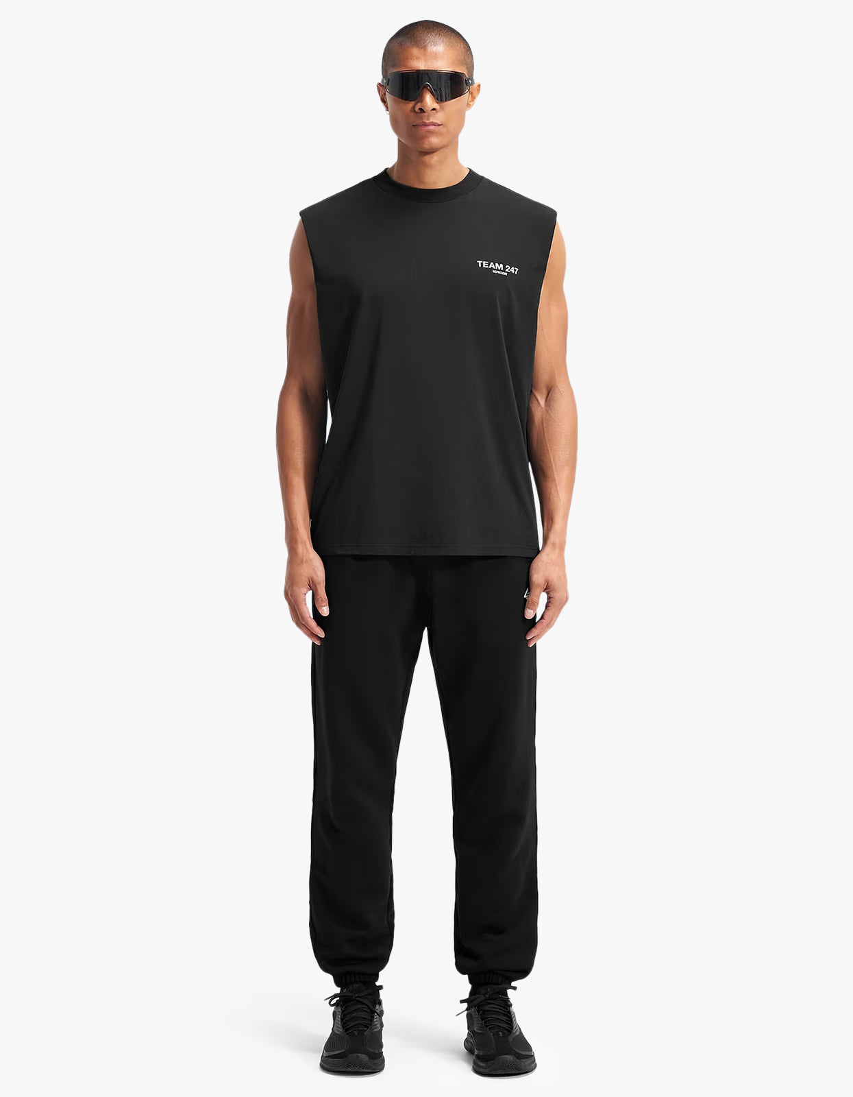 Team 247 Oversized Tank - Black