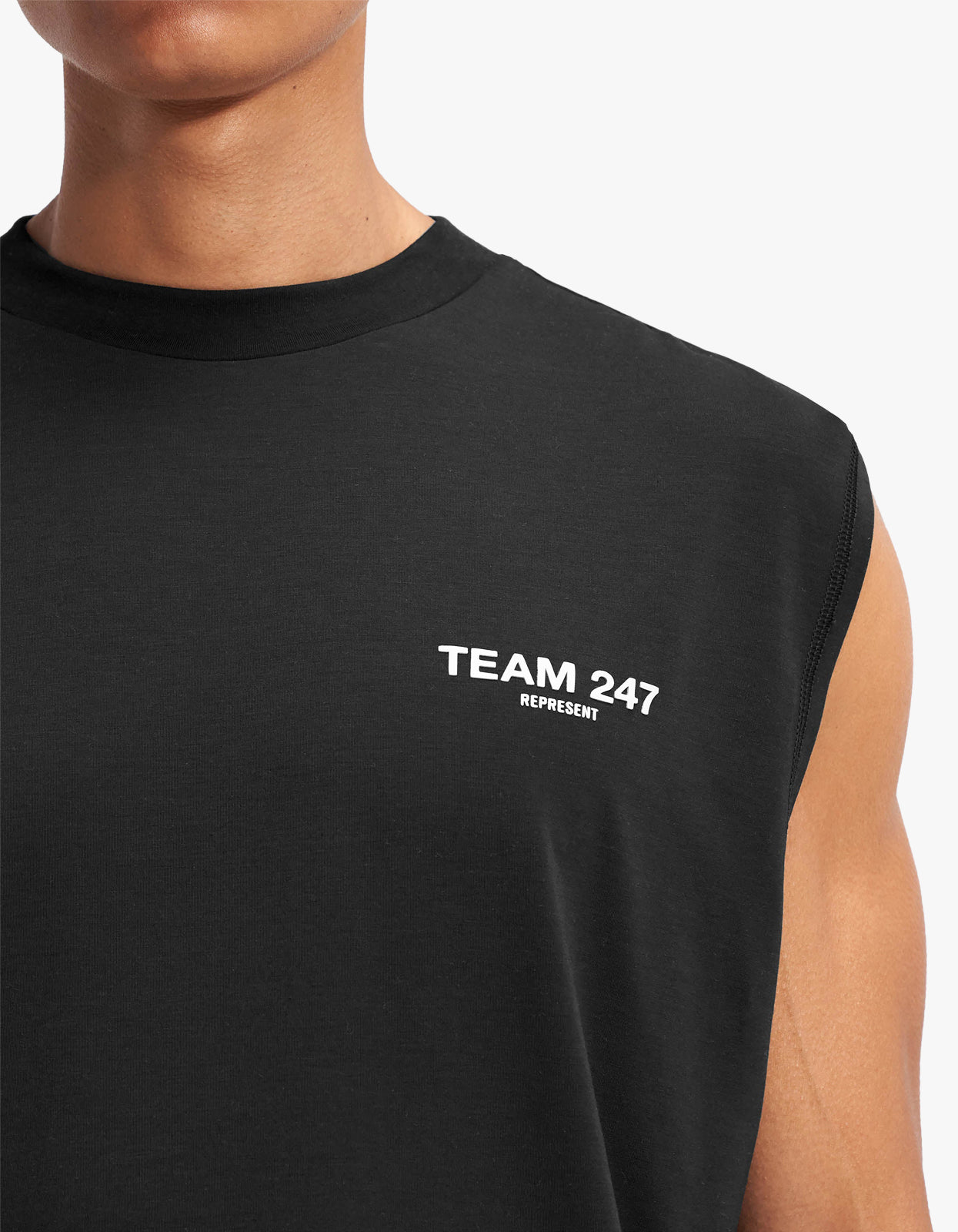 Team 247 Oversized Tank - Black