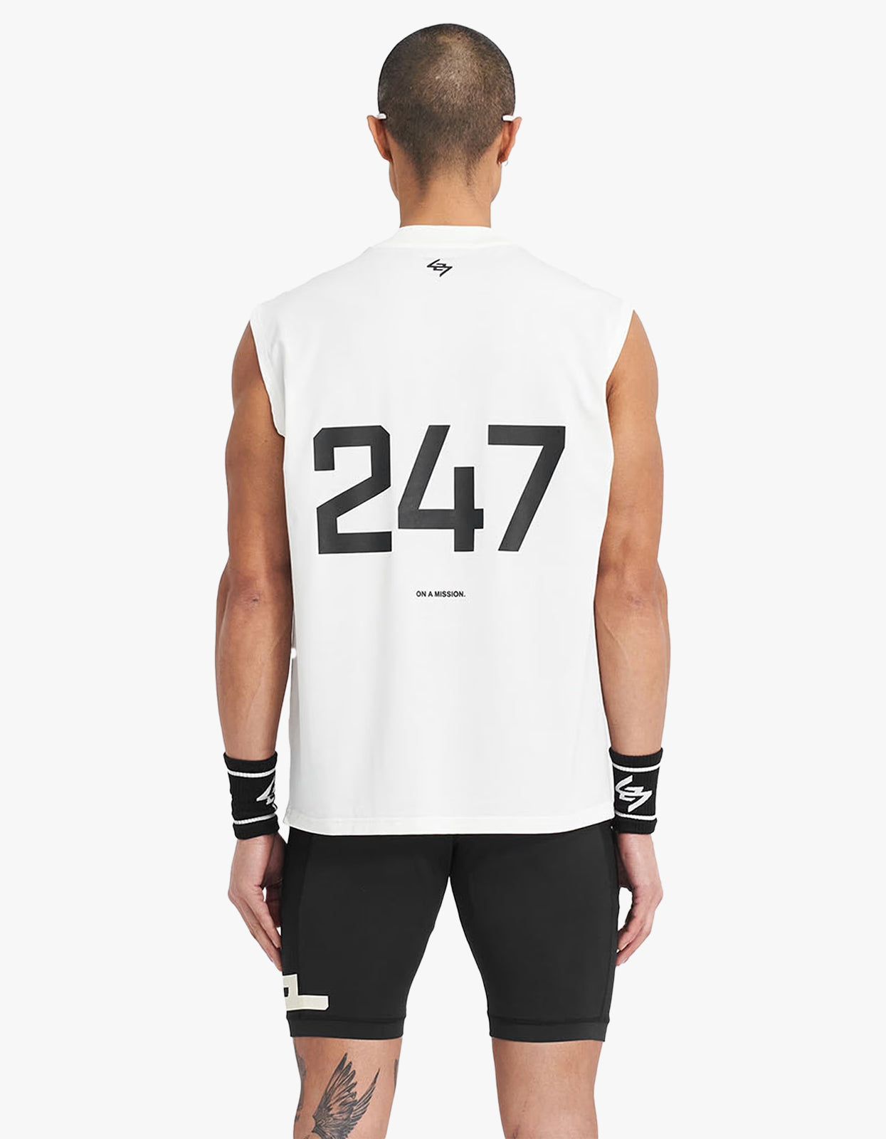 247 Oversized Tank - Flat White