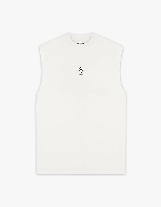 247 Oversized Tank - Flat White
