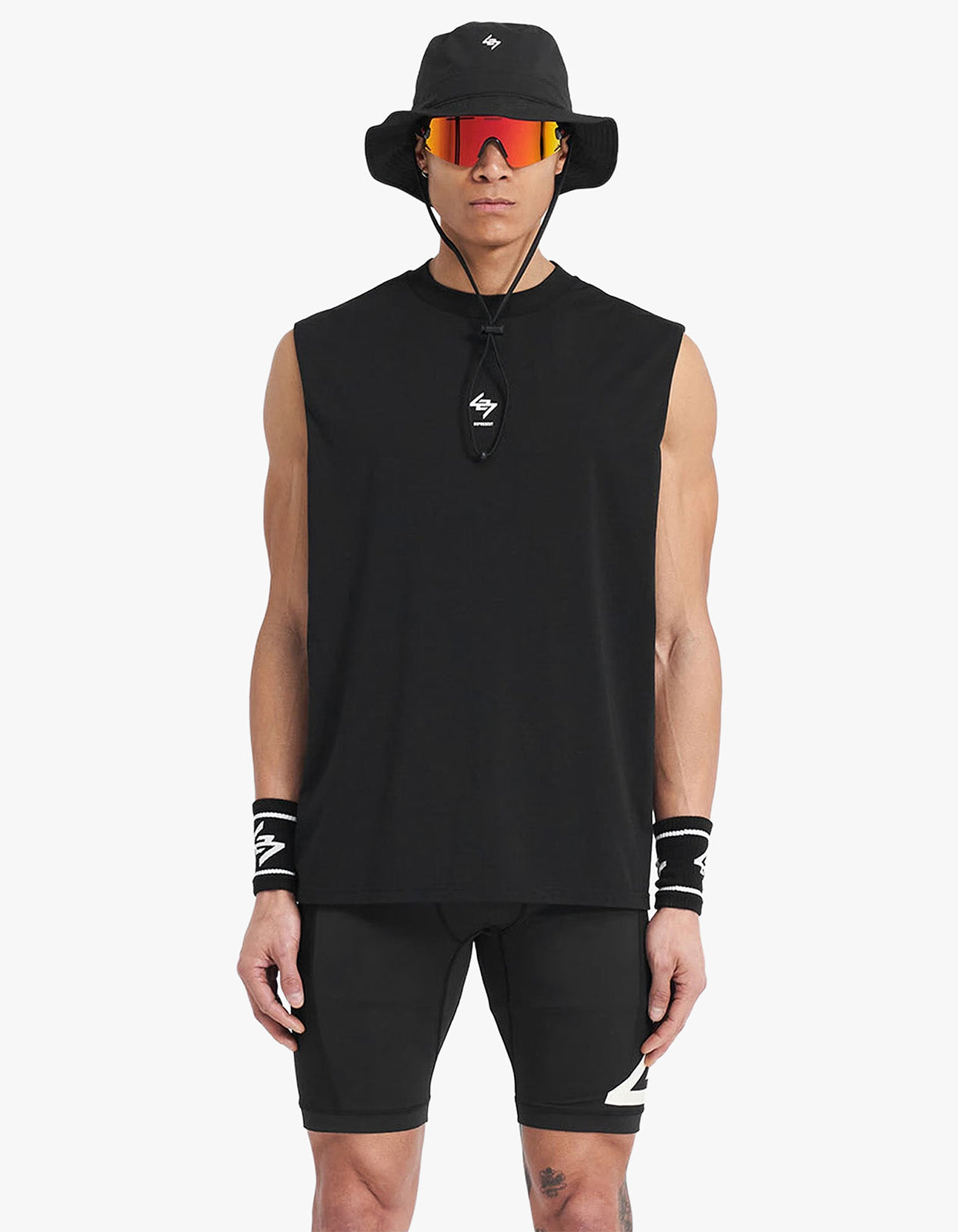 247 Oversized Tank - Jet Black