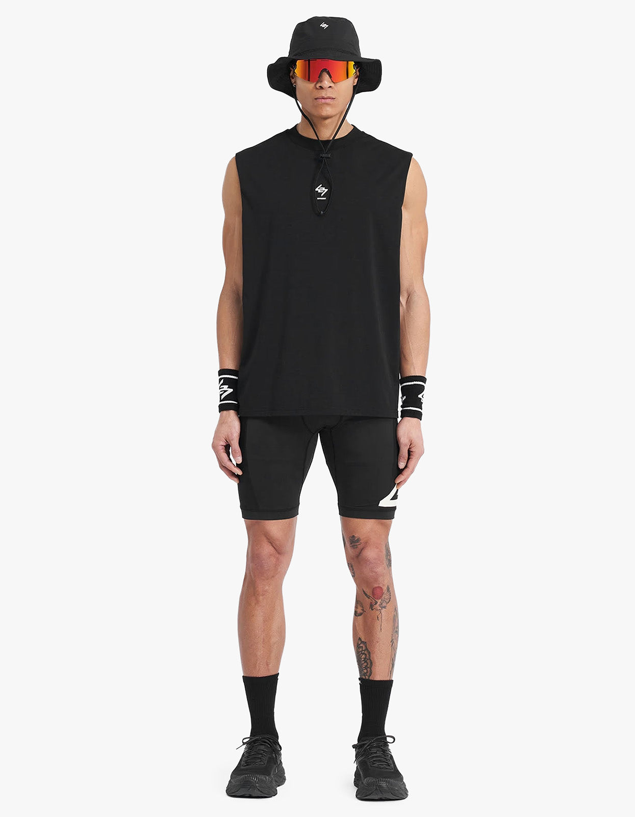 247 Oversized Tank - Jet Black