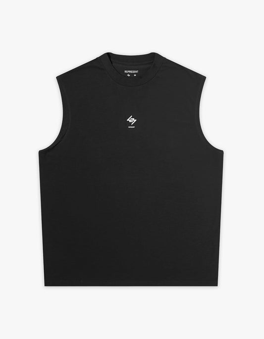 247 Oversized Tank - Jet Black