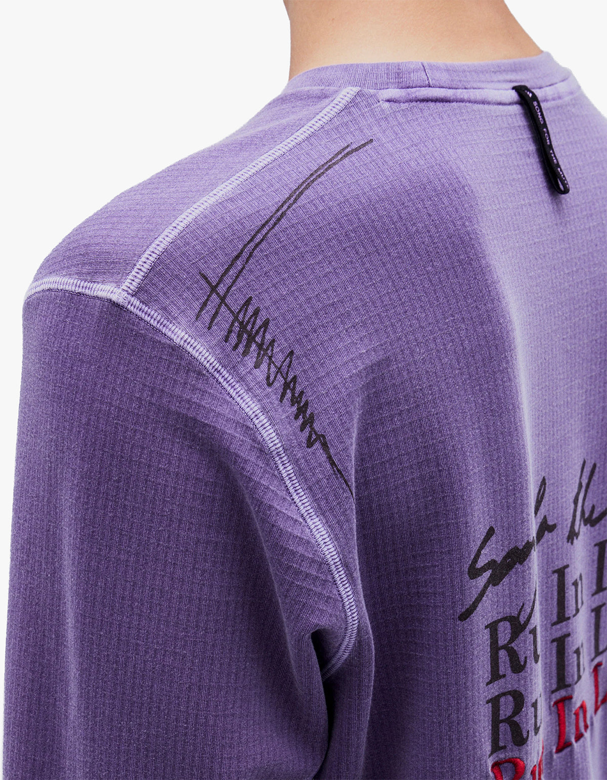 Adidas X SFTM L/S Running T-Shirt - Tech Purple