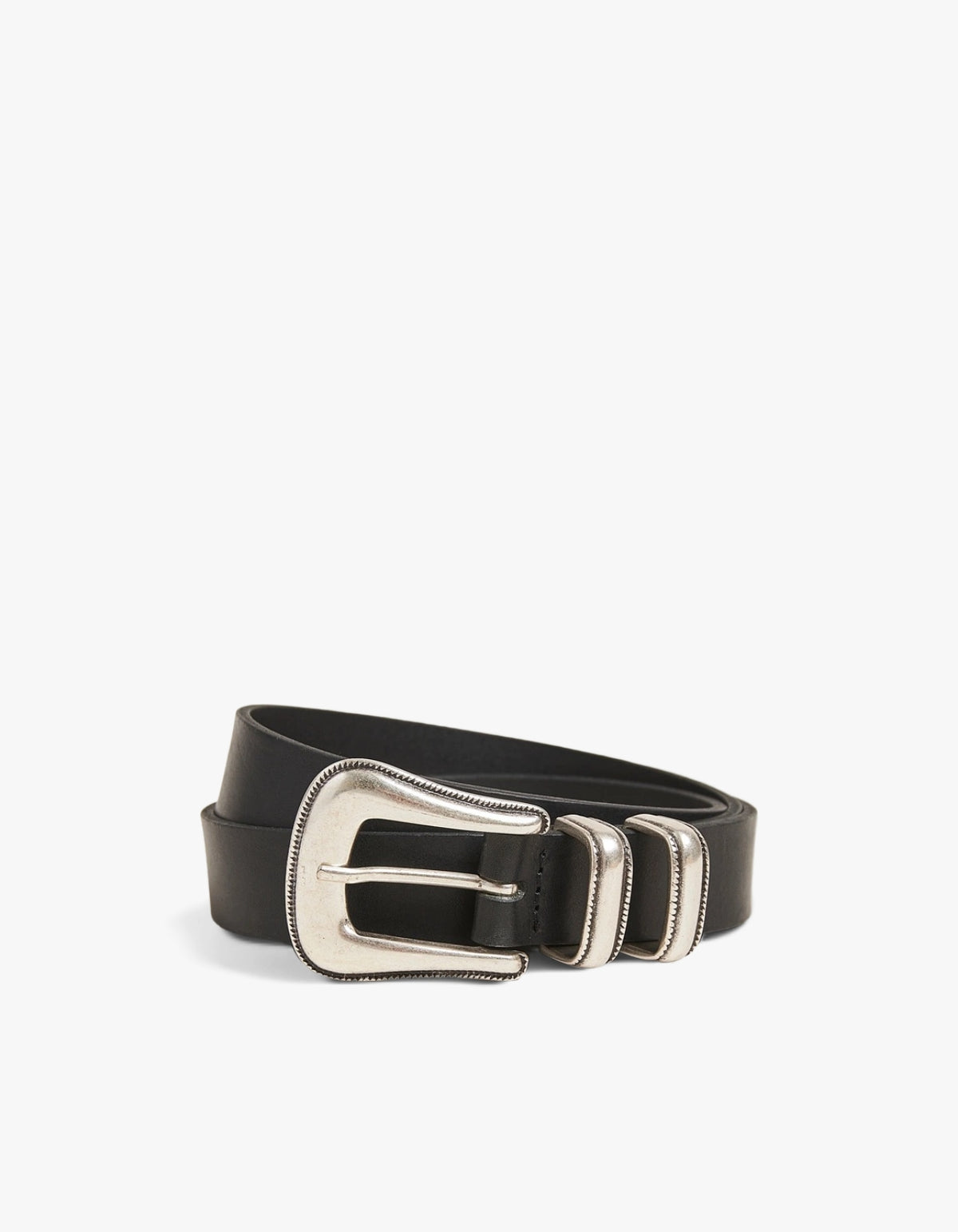 Western Siver Belt - Black