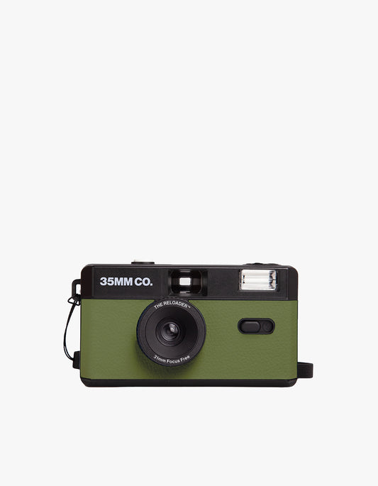 The Reloader Reusable Film Camera - Olive Martini
