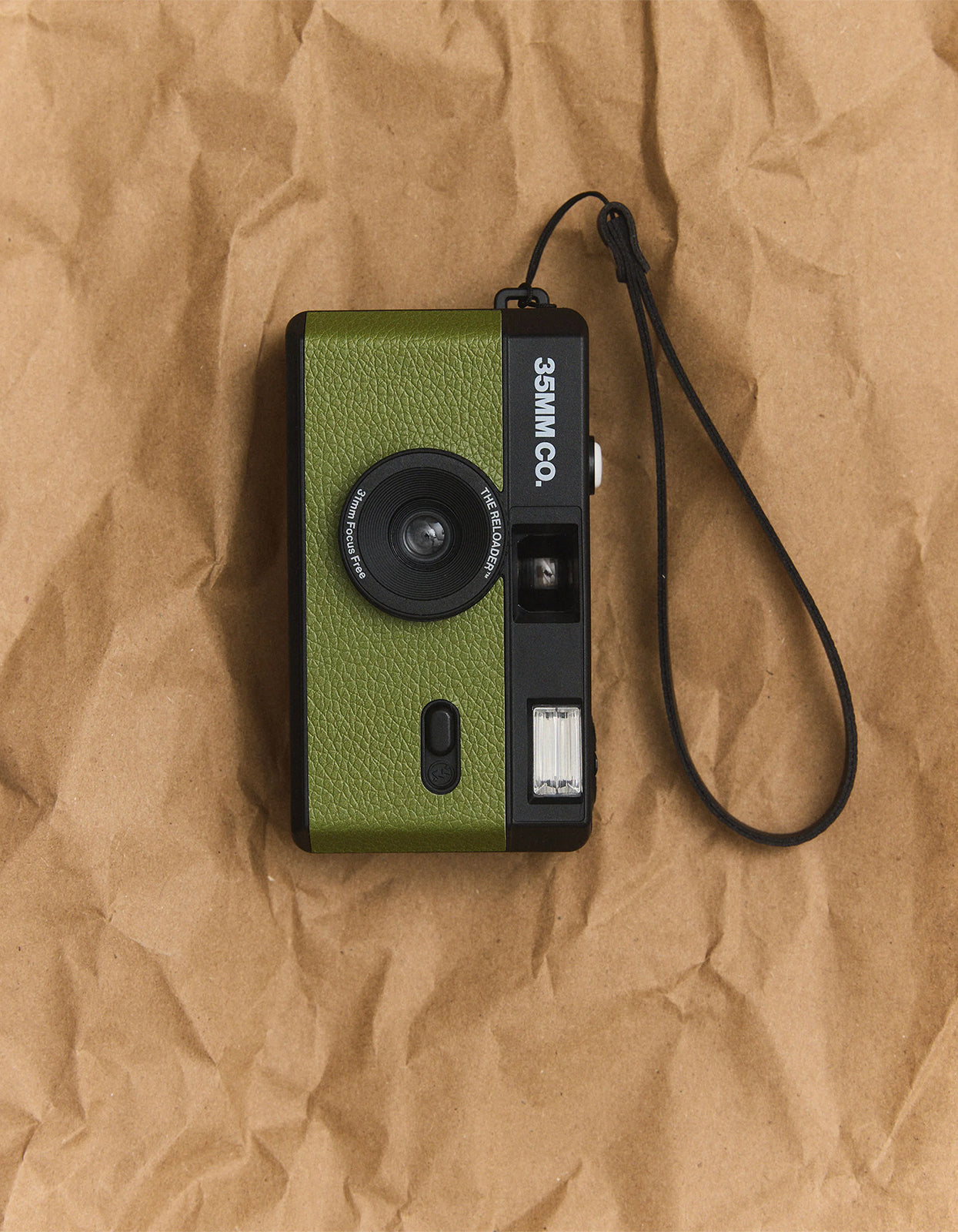 The Reloader Reusable Film Camera - Olive Martini