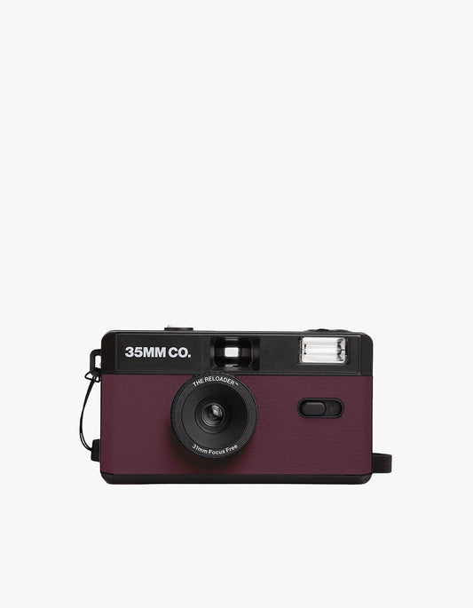 The Reloader Reusable Film Camera - Plum Glaze