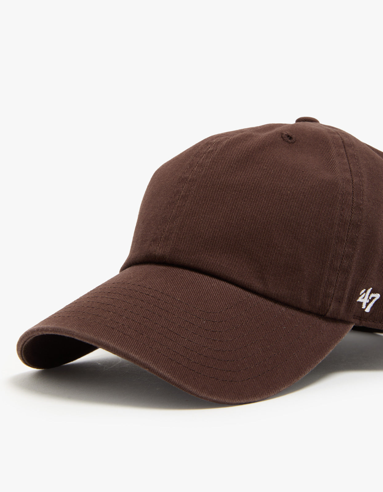 Blank ’47 CLEAN UP Cap - Brown