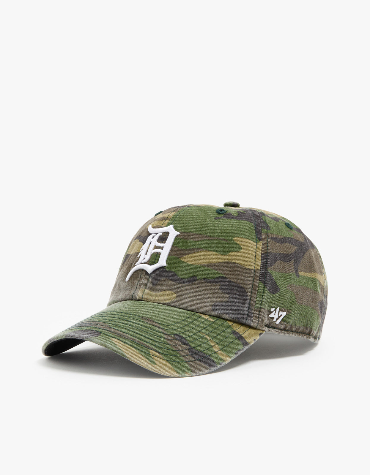 Detroit Tigers Camo ’47 CLEAN UP Cap - Camo