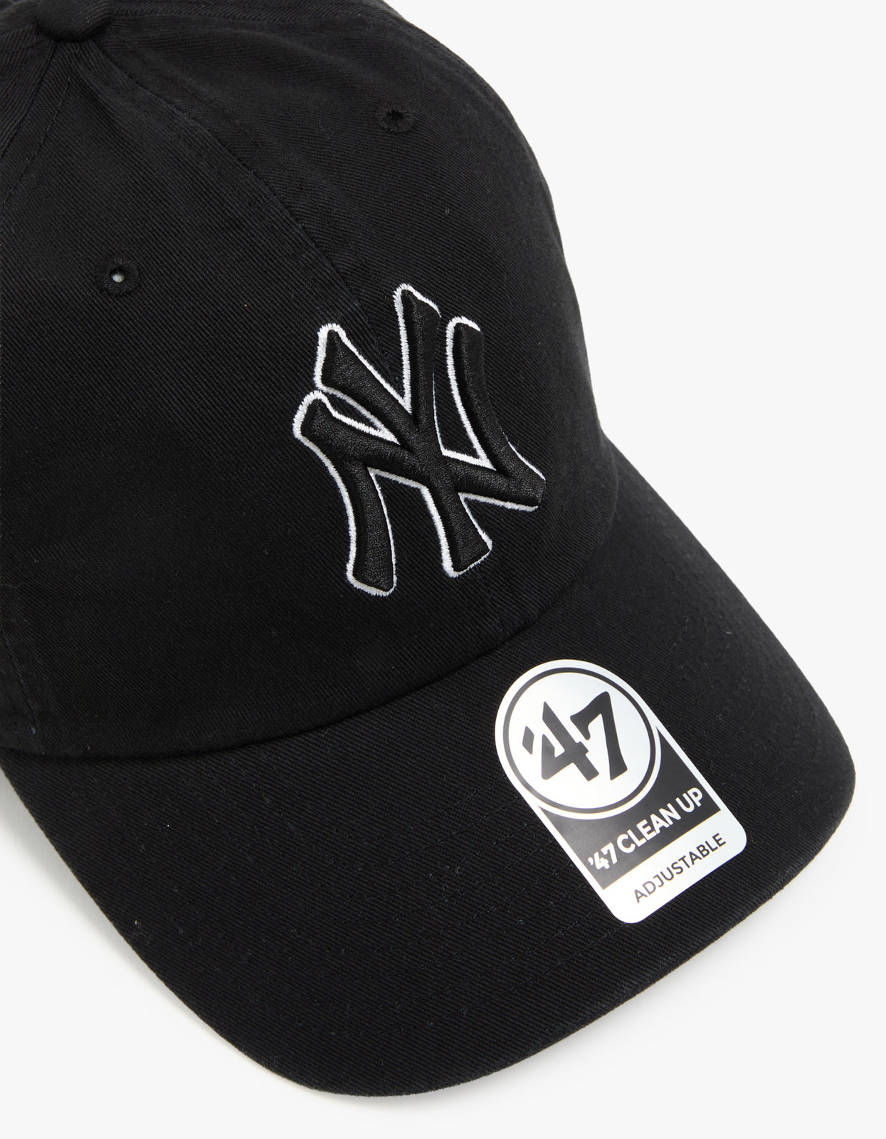 New York Yankees ’47 CLEAN UP Cap - Black/White