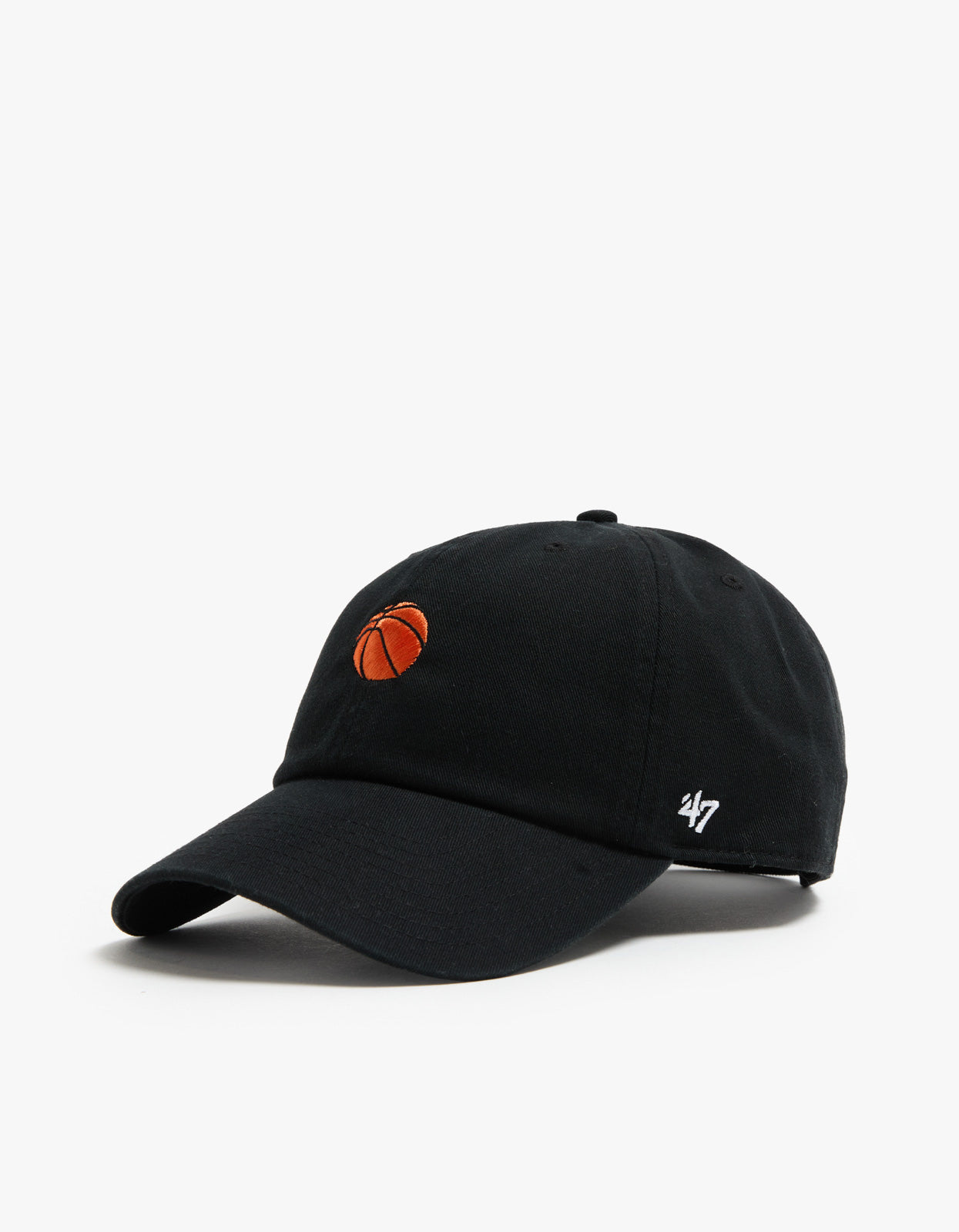 Basketball Base Runner '47 Clean Up Cap - Black