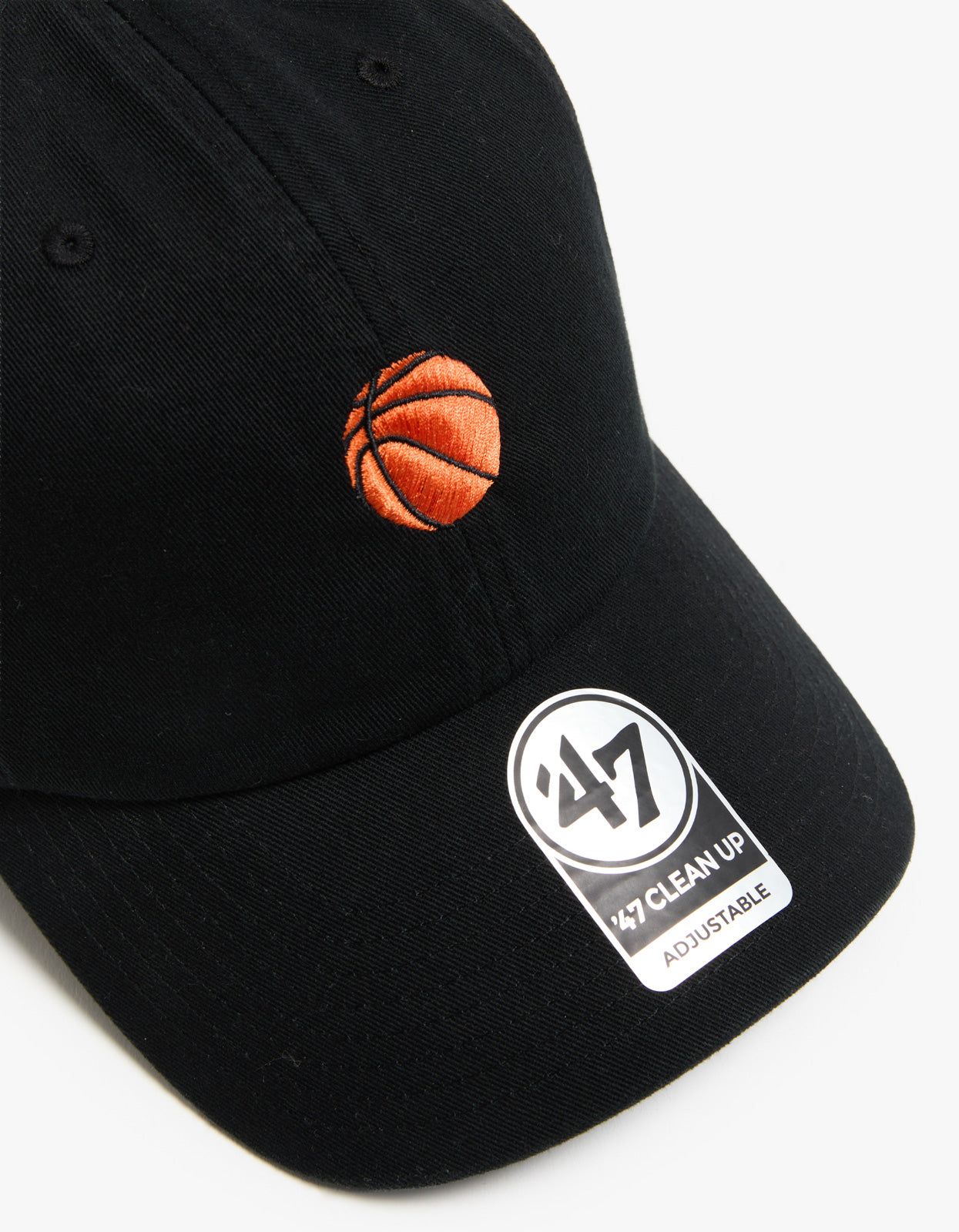 Basketball Base Runner '47 Clean Up Cap - Black