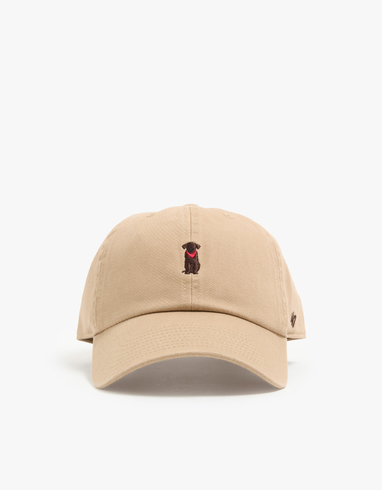 Chocolate Lab Base Runner '47 CLEAN UP Cap - Khaki