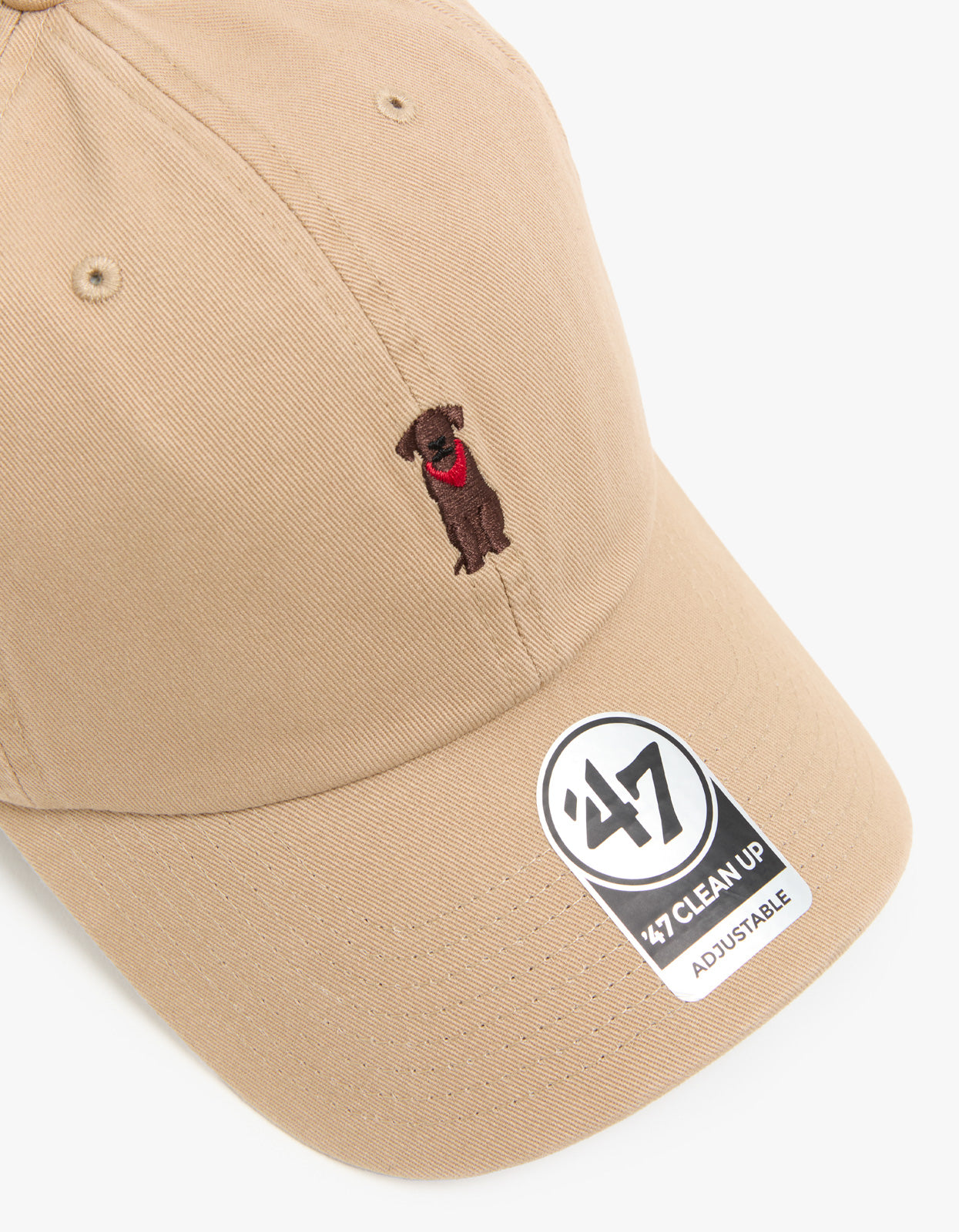 Chocolate Lab Base Runner '47 CLEAN UP Cap - Khaki