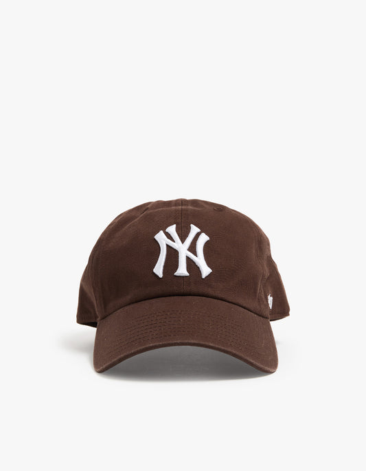 New York Yankees '47 Clean Up Cap - Washed Brown