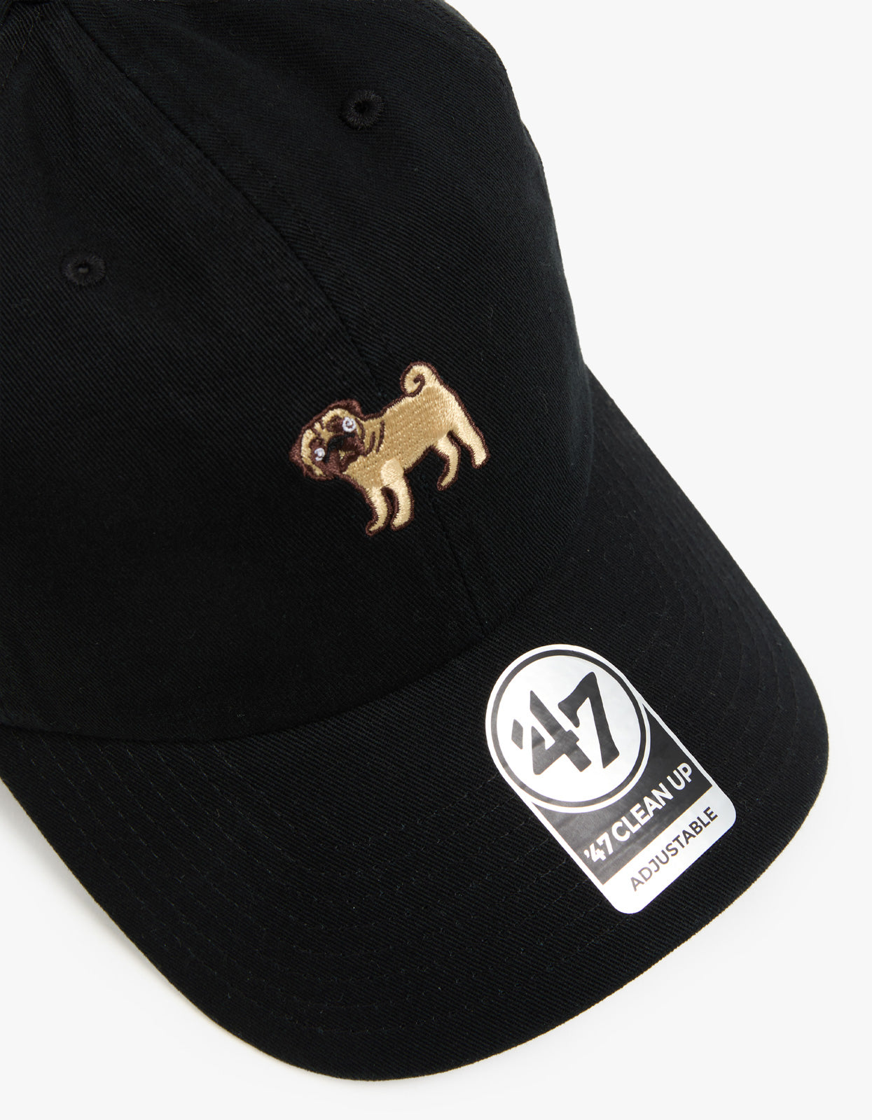 Pug Base Runner '47 CLEAN UP Cap - Black