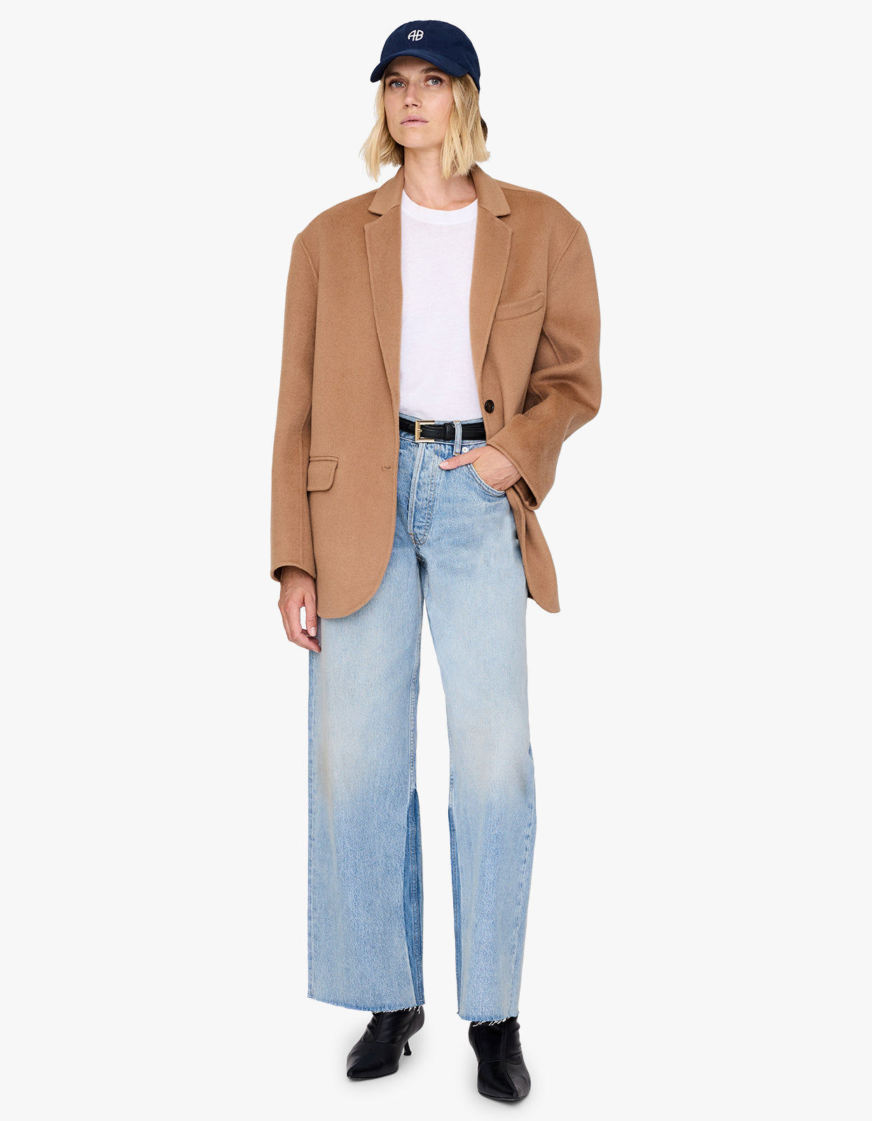 Jeremy Baseball Cap Ab - Washed Navy