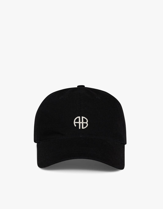 Jeremy Baseball Cap Ab - Black Denim