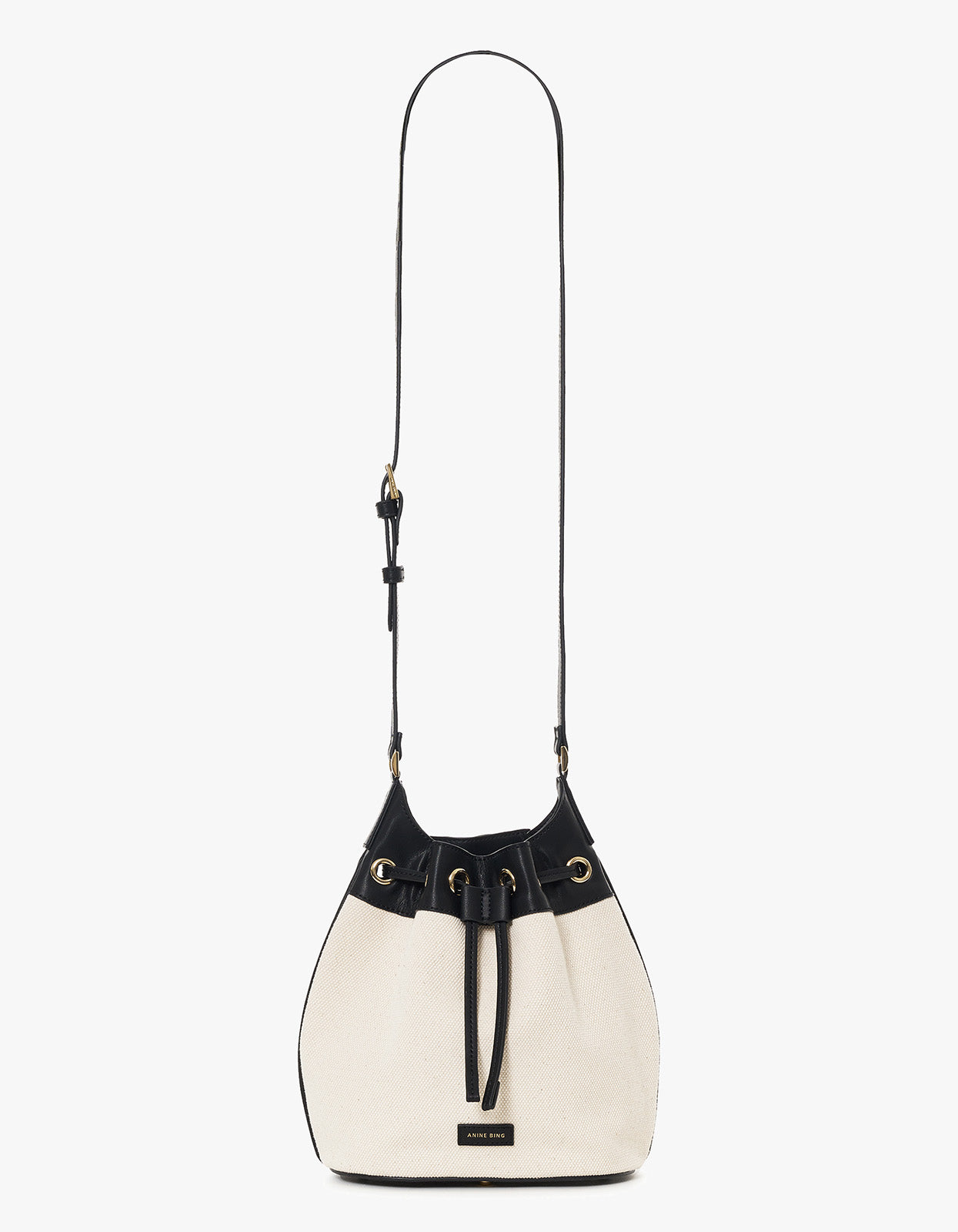 Mini Alana Bucket Bag - Natural