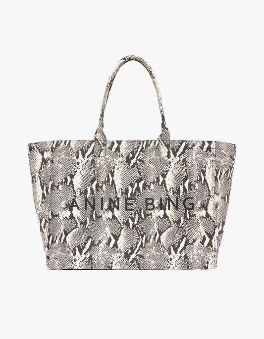 Leo Canvas Tote - Python