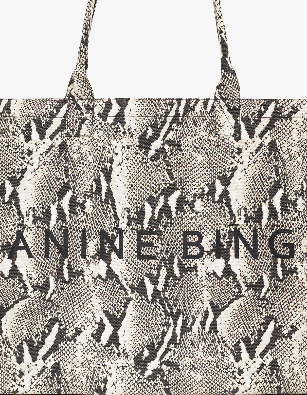 Leo Canvas Tote - Python