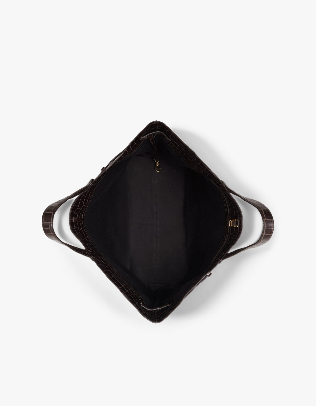 Elly Tote Embossed - Dark Brown
