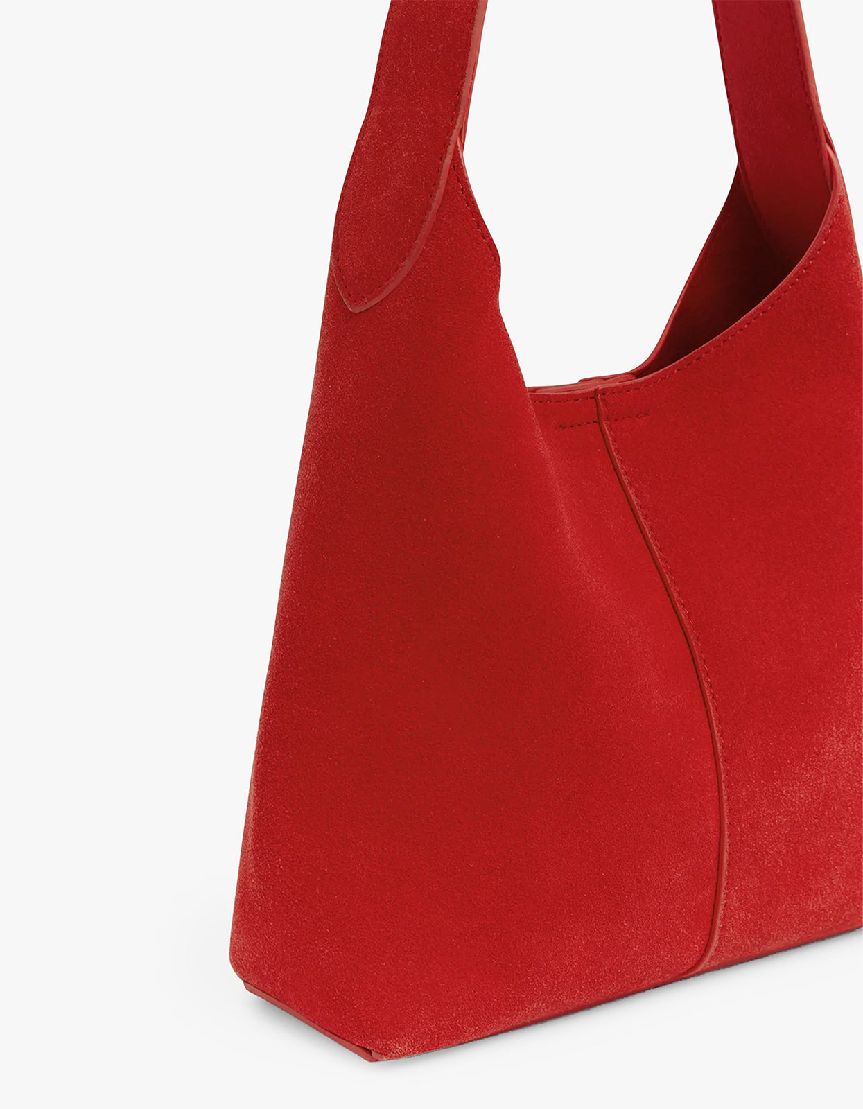 Mini Neve Suede Bag - Chilli