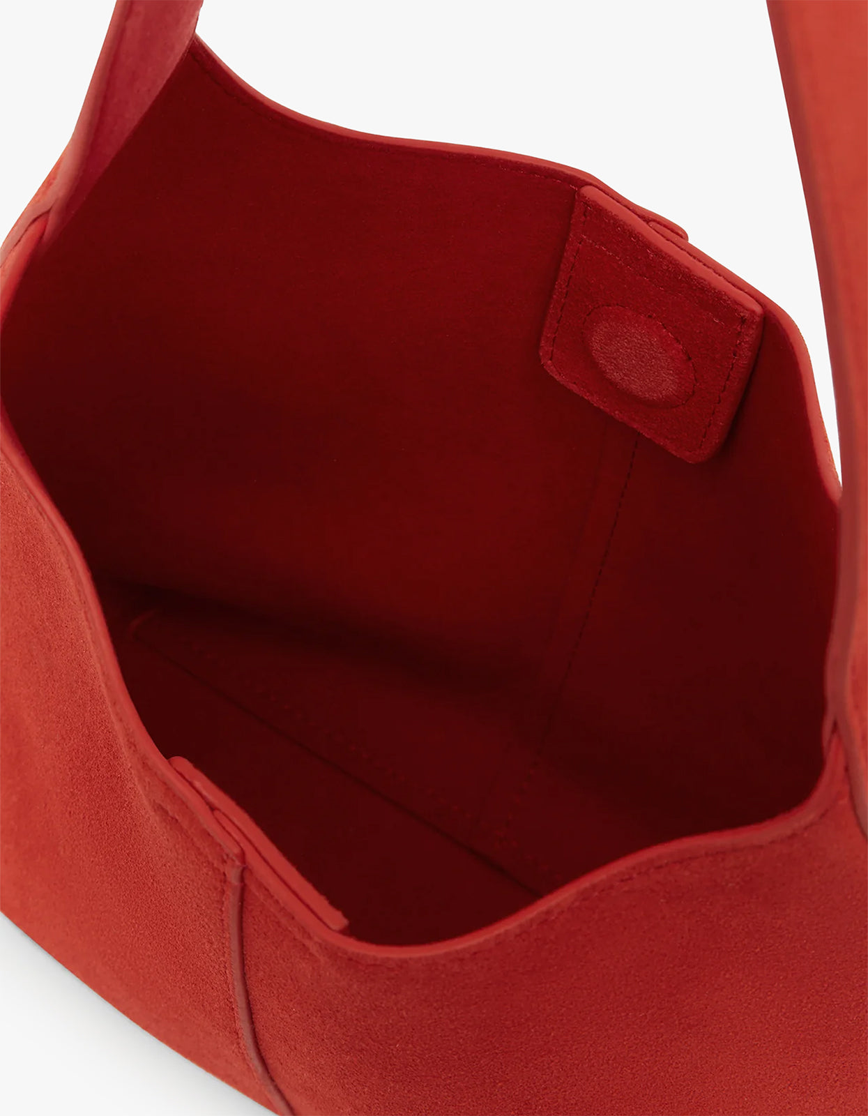 Mini Neve Suede Bag - Chilli