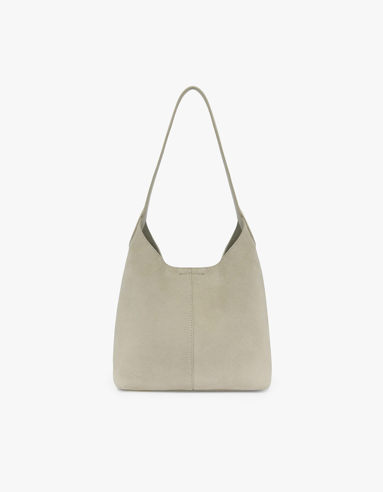 Mini Neve Suede Bag - Taupe