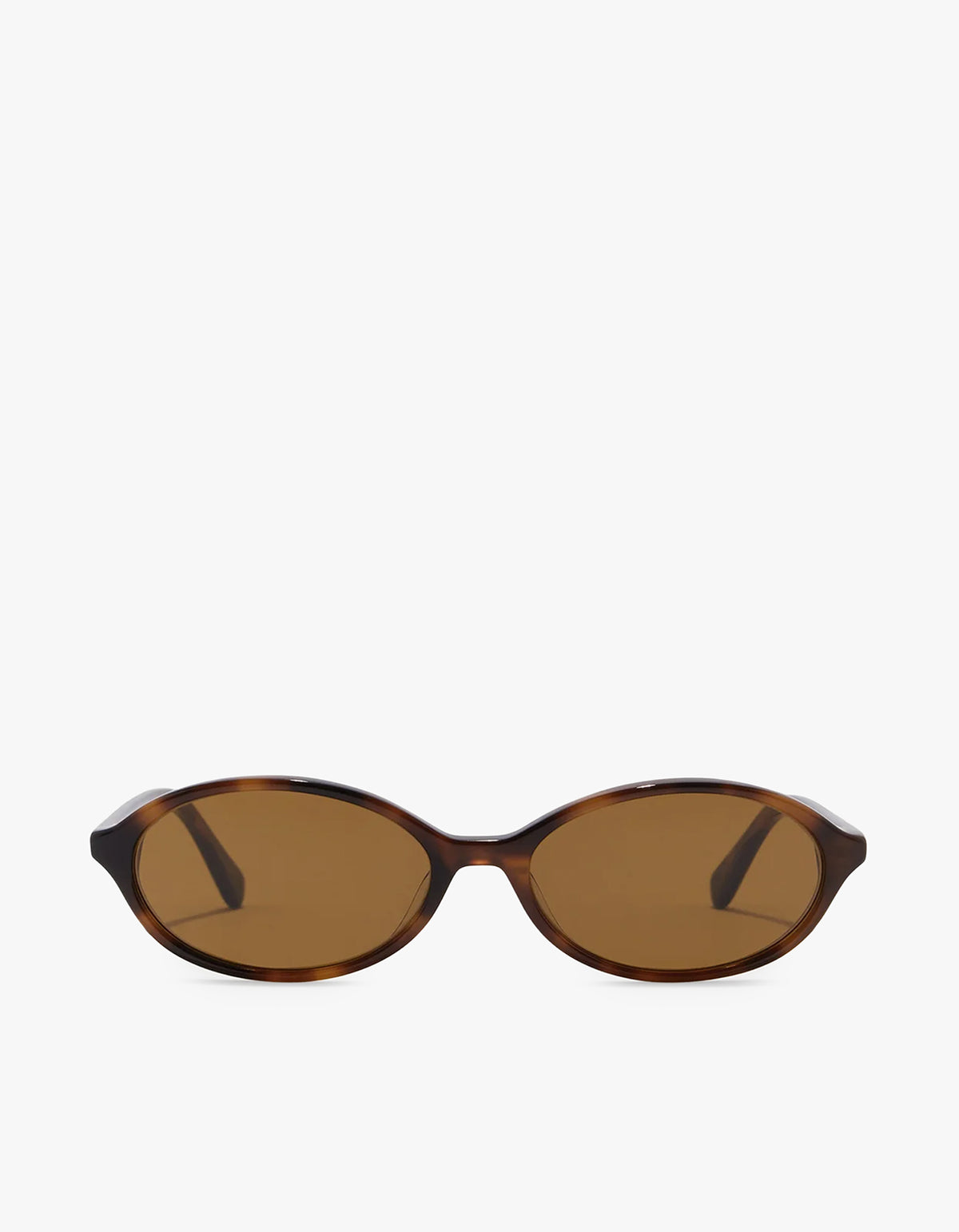 Slim Oval Frame - Havana