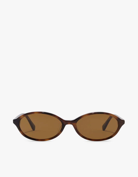 Slim Oval Frame - Havana