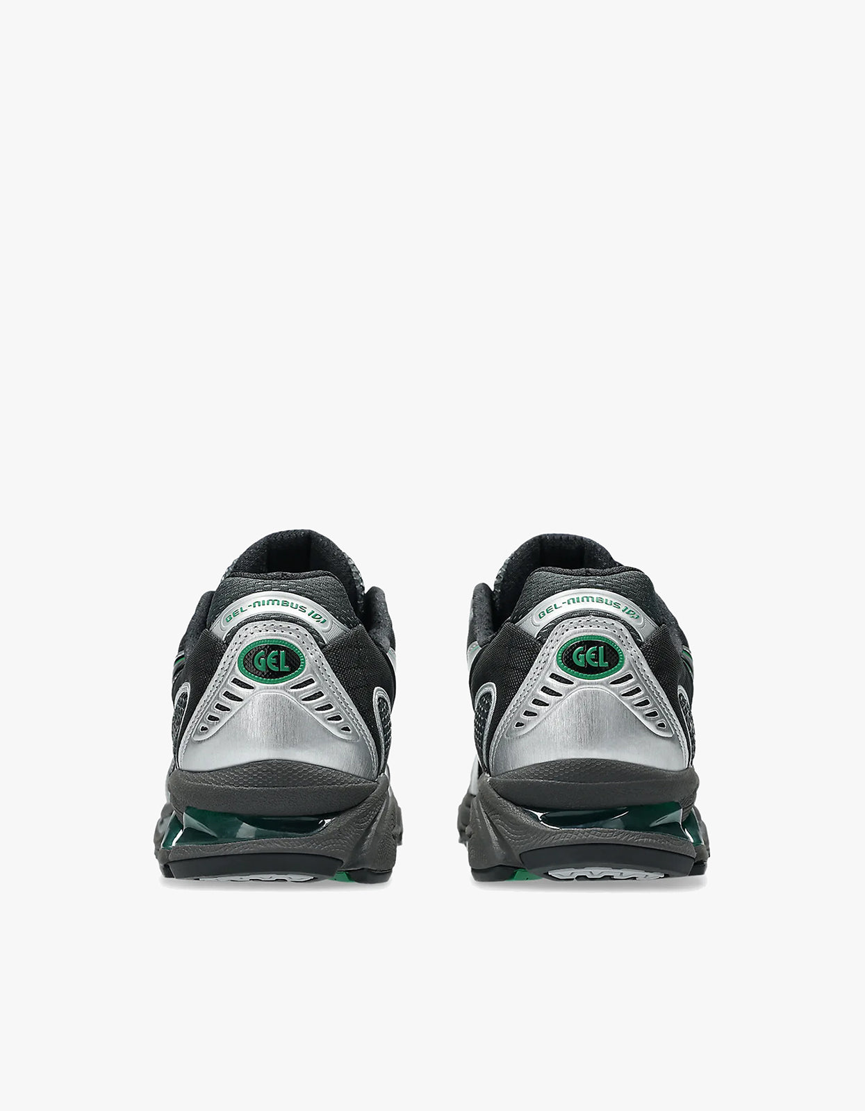 Mens GEL Nimbus 10.1 - Obsidian Grey/Green Basil