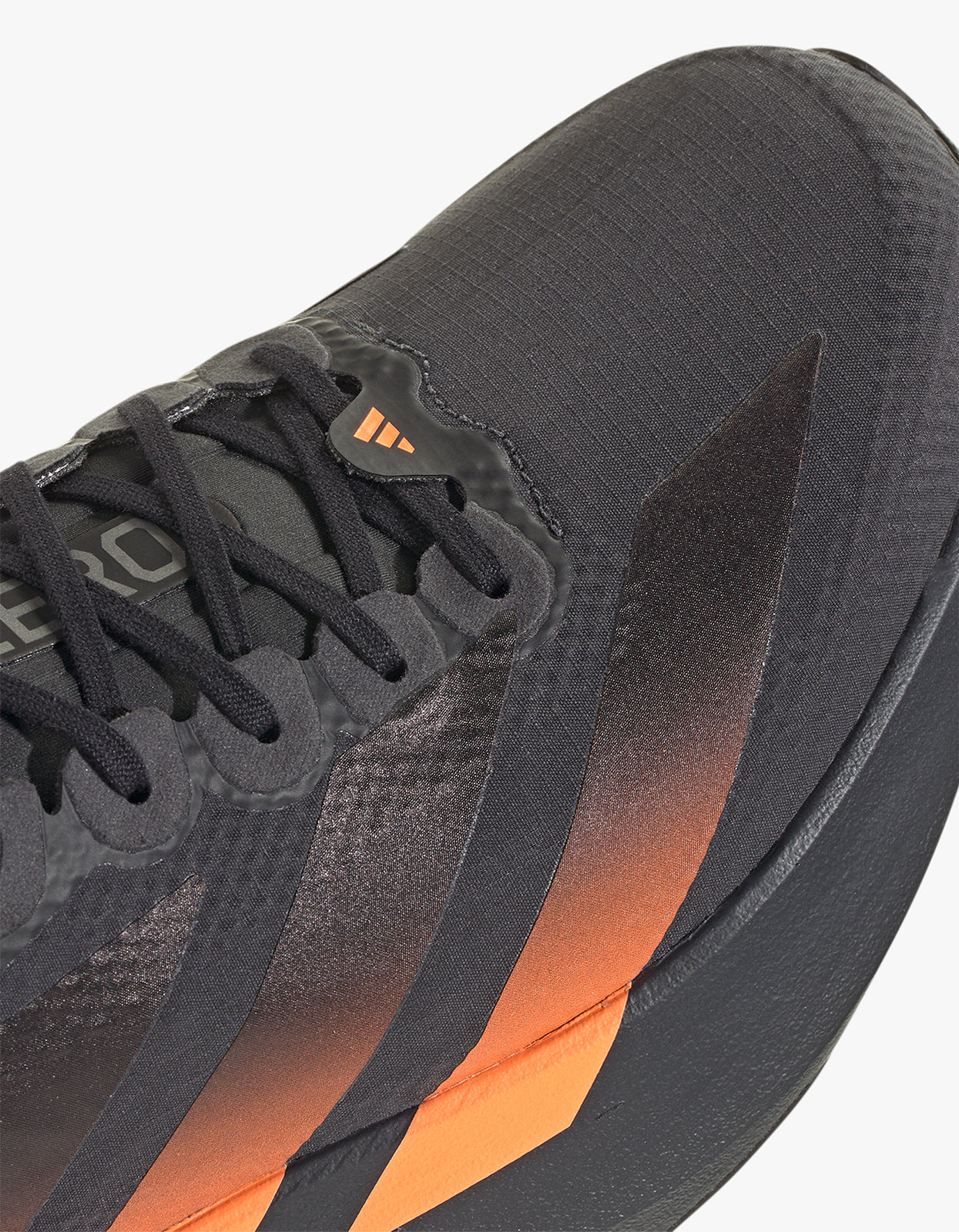 Mens Adizero EVO SL Woven Sneaker - Carbon/Core Black/Lucid Orange
