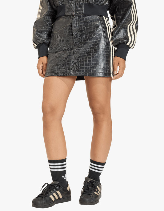 Pleather Skirt - Black
