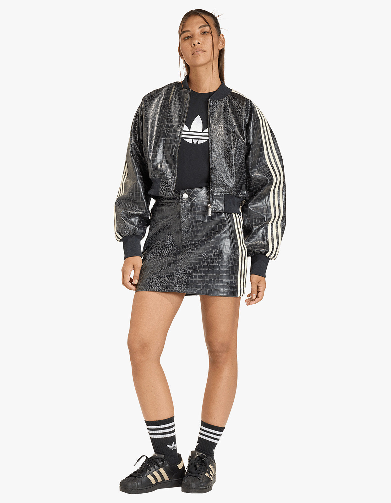 Sst Plthr Jacket - Black