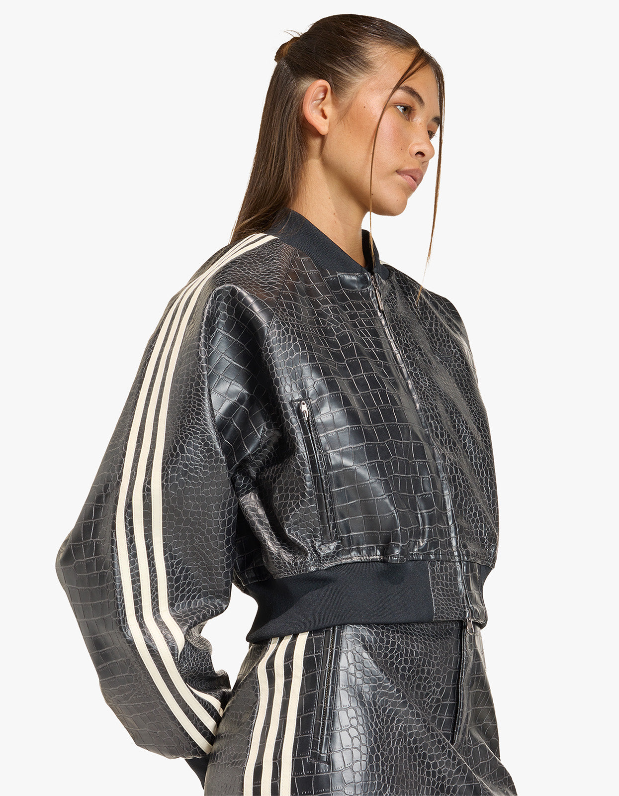 Sst Plthr Jacket - Black